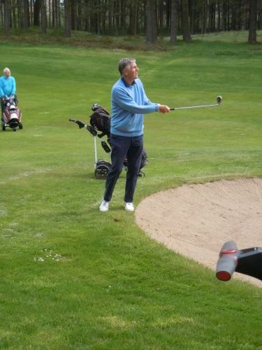Hugh Goes close at Forfar
