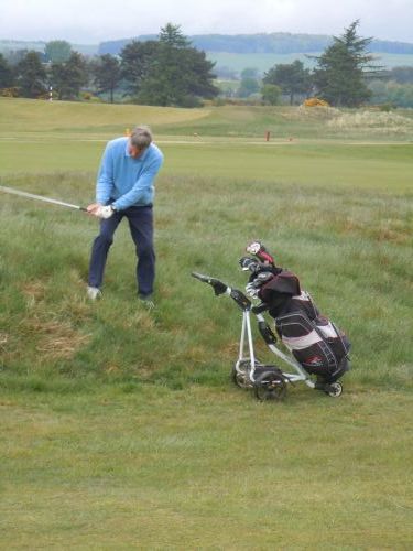 Hugh at  Monifith 1
