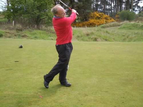 Need to work onthat swing a bit
