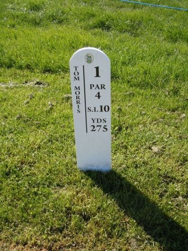 The Marker at the opening hple